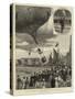 The Balloon at the Royal Naval Exhibition-Charles Joseph Staniland-Stretched Canvas