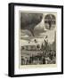 The Balloon at the Royal Naval Exhibition-Charles Joseph Staniland-Framed Giclee Print