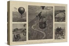 The Balloon Contest, Sketches from Number Two-William Lionel Wyllie-Stretched Canvas