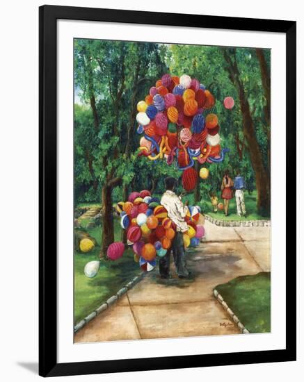 The Balloon Man-Betty Lou-Framed Giclee Print