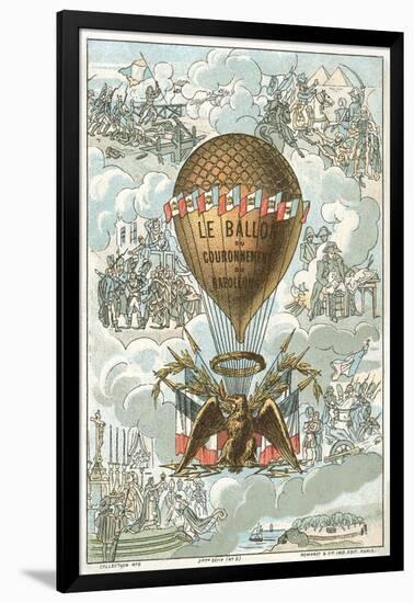 The Balloon of the Coronation of Napoleon-null-Framed Giclee Print