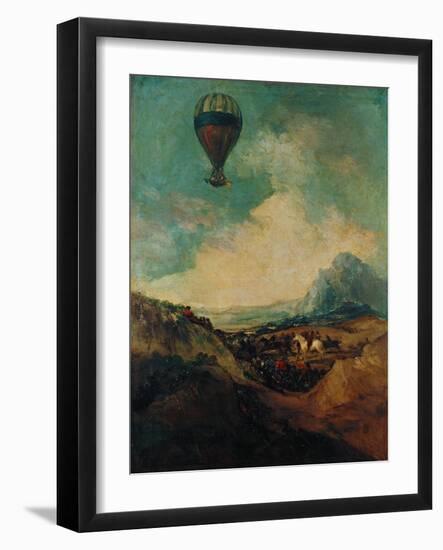 The Balloon, or the Rising of the Montgolfiere-Suzanne Valadon-Framed Giclee Print