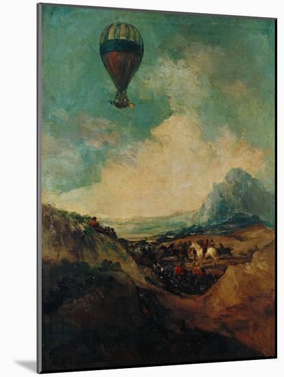 The Balloon, or the Rising of the Montgolfiere-Suzanne Valadon-Mounted Giclee Print
