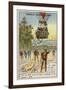 The Balloon Zenith Making a Flight Lasting 23 Hours from Paris to Arcachon, 1875-null-Framed Giclee Print