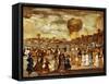 The Balloon-Maurice Brazil Prendergast-Framed Stretched Canvas