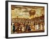 The Balloon-Maurice Brazil Prendergast-Framed Giclee Print