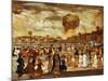 The Balloon-Maurice Brazil Prendergast-Mounted Giclee Print