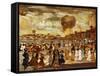 The Balloon-Maurice Brazil Prendergast-Framed Stretched Canvas