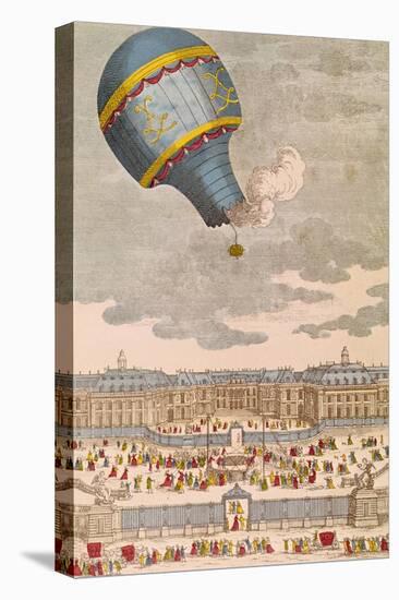 The Ballooning Experiment at the Chateau de Versailles, 19th September, 1783-null-Stretched Canvas