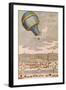 The Ballooning Experiment at the Chateau de Versailles, 19th September, 1783-null-Framed Giclee Print