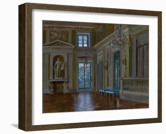 The Ballroom of the Lazienki Palace-Stanislav Yulianovich Zhukovsky-Framed Giclee Print