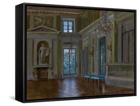 The Ballroom of the Lazienki Palace-Stanislav Yulianovich Zhukovsky-Framed Stretched Canvas