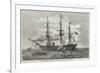 The Baltic Fleet, The Exmouth, 91, Flag of Rear-Admiral Seymour-null-Framed Giclee Print