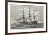 The Baltic Fleet, The Exmouth, 91, Flag of Rear-Admiral Seymour-null-Framed Giclee Print