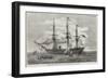 The Baltic Fleet, The Exmouth, 91, Flag of Rear-Admiral Seymour-null-Framed Giclee Print