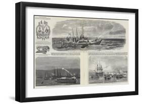 The Baltic Fleet-John Wilson Carmichael-Framed Giclee Print