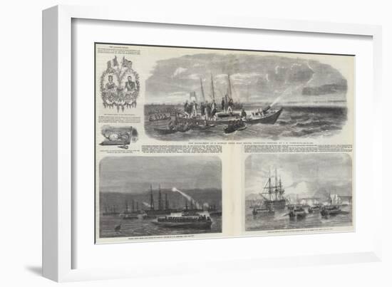 The Baltic Fleet-John Wilson Carmichael-Framed Giclee Print