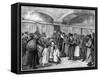 The Baltic Railway Station, Expulsion of Jews from St Petersburg, Russia, 1891-B Baruch-Framed Stretched Canvas