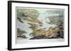 The Baltic Sea and Route of Fleet from Spithead to St. Petersburg, Pub.1855, Stannard and Dixonn-Thomas Packer-Framed Giclee Print