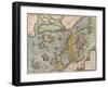 The Baltic Sea (From: Theatrum Orbis Terraru), C. 1608-1610-Abraham Ortelius-Framed Giclee Print