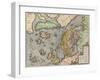 The Baltic Sea (From: Theatrum Orbis Terraru), C. 1608-1610-Abraham Ortelius-Framed Giclee Print