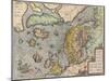 The Baltic Sea (From: Theatrum Orbis Terraru), C. 1608-1610-Abraham Ortelius-Mounted Giclee Print