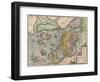 The Baltic Sea (From: Theatrum Orbis Terraru), C. 1608-1610-Abraham Ortelius-Framed Giclee Print