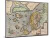 The Baltic Sea (From: Theatrum Orbis Terraru), C. 1608-1610-Abraham Ortelius-Mounted Giclee Print