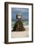 The Baltic Sea, RŸgen, North Beach, Neptune Figure-Catharina Lux-Framed Photographic Print