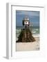 The Baltic Sea, RŸgen, North Beach, Neptune Figure-Catharina Lux-Framed Photographic Print