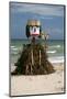 The Baltic Sea, RŸgen, North Beach, Neptune Figure-Catharina Lux-Mounted Photographic Print