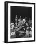 The Baltimore Colts' Cheerleaders Performing-null-Framed Photographic Print