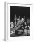 The Baltimore Colts' Cheerleaders Performing-null-Framed Photographic Print