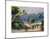 The Balustrade, Luxembourg Gardens-William James Glackens-Mounted Premium Giclee Print