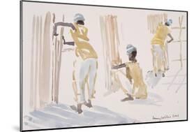 The Bamboo Fence, Senegal, 2003-Lucy Willis-Mounted Giclee Print