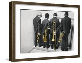 The Band, c.1973-Frank Barrat-Framed Art Print