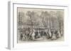 The Band of the Royal Horse-Guards, Blue, Playing in Kensington-Gardens-null-Framed Giclee Print