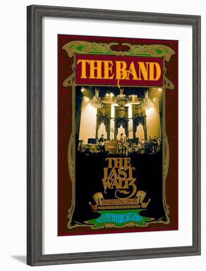 The Band, The Last Waltz 40th anniversary-Bob Masse-Framed Art Print