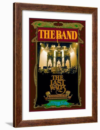 The Band, The Last Waltz 40th anniversary-Bob Masse-Framed Art Print