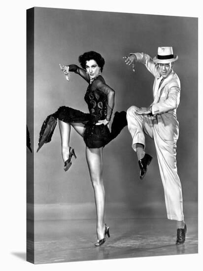 The Band Wagon, Cyd Charisse, Fred Astaire, 1953-null-Stretched Canvas