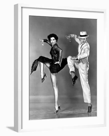 The Band Wagon, Cyd Charisse, Fred Astaire, 1953-null-Framed Photo