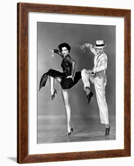 The Band Wagon, Cyd Charisse, Fred Astaire, 1953-null-Framed Photo