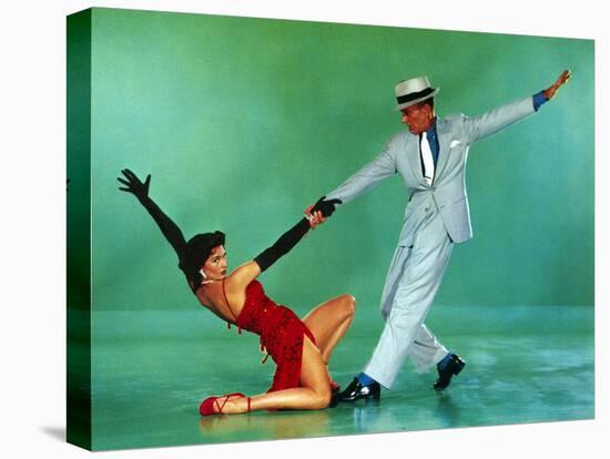 The Band Wagon, Cyd Charisse, Fred Astaire, 1953-null-Stretched Canvas