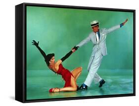 The Band Wagon, Cyd Charisse, Fred Astaire, 1953-null-Framed Stretched Canvas