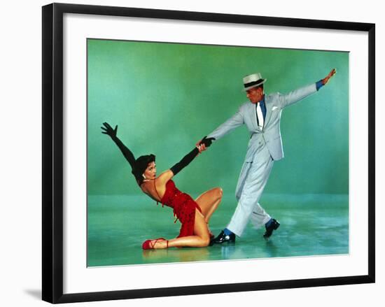 The Band Wagon, Cyd Charisse, Fred Astaire, 1953-null-Framed Photo