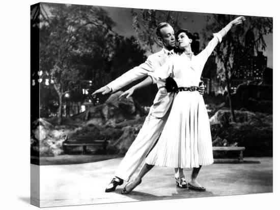 The Band Wagon, Fred Astaire, Cyd Charisse, 1953-null-Stretched Canvas