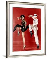 THE BAND WAGON, from left: Cyd Charisse, Fred Astaire, 1953-null-Framed Photo