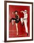 THE BAND WAGON, from left: Cyd Charisse, Fred Astaire, 1953-null-Framed Photo