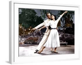 THE BAND WAGON, from left: Fred Astaire, Cyd Charisse, 1953-null-Framed Photo