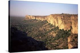 The Bandiagara Escarpment, Dogon Area, Mali, Africa-Jenny Pate-Stretched Canvas